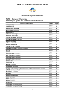 Cursos e Vagas