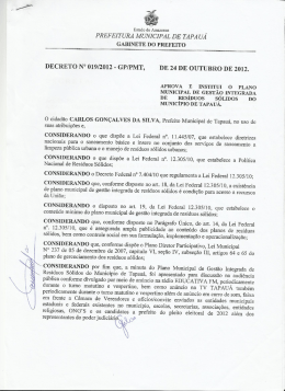 prefeitura municipal de ta pa u&aacute;