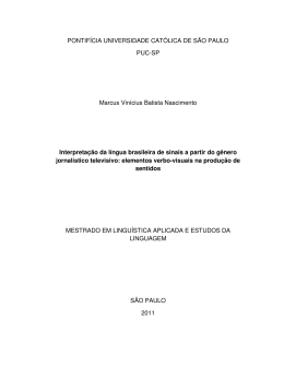 PONTIFÍCIA UNIVERSIDADE CATÓLICA DE SÃO PAULO PUC