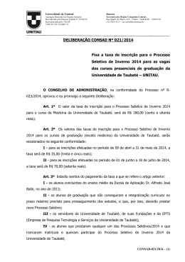 Delibera&ccedil;&atilde;o Consad N&ordm; 021/2014