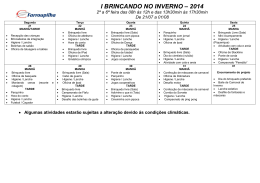 I BRINCANDO NO INVERNO &ndash; 2014