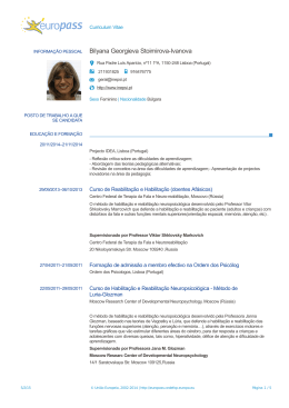 Aceder ao CV
