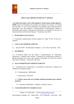 Restaurante Festival de Inverno 2014