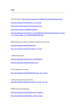 SITES Linha do tempo: http://www.dei.isep.ipp.pt/~i020831/Linha