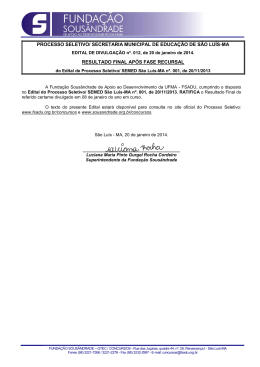 Proposta de Presta&ccedil;&atilde;o de Servi&ccedil;os