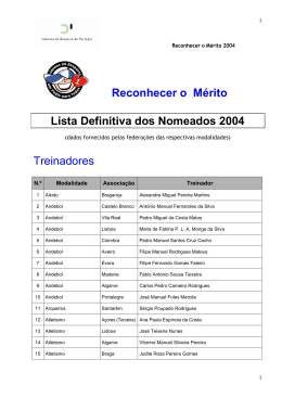 Reconhecer o M&eacute;rito 2004 - Sociedade de Tiro de Tavira
