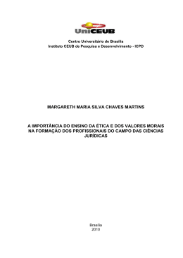margareth maria silva chaves martins a import&acirc;ncia do