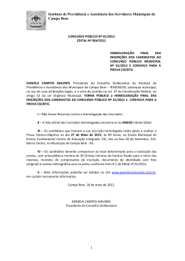 1 Instituto de Previd&ecirc;ncia e Assist&ecirc;ncia dos Servidores Municipais