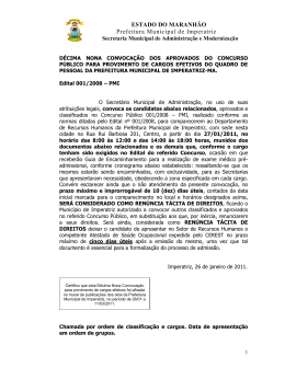 Abrir em PDF - Prefeitura Municipal de Imperatriz