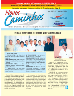 Click e veja matérias da edição : Nº 35- Março/2004