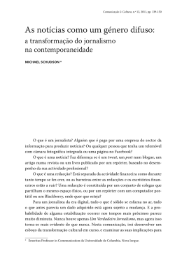 08. Michael Schudson - Revista Comunica&ccedil;&atilde;o e Cultura