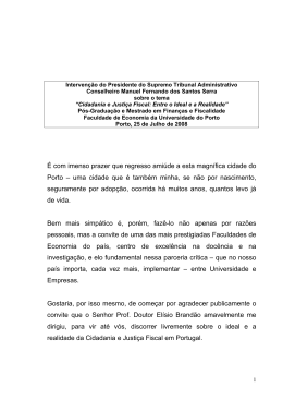 25 de Julho de 2008 - Supremo Tribunal Administrativo