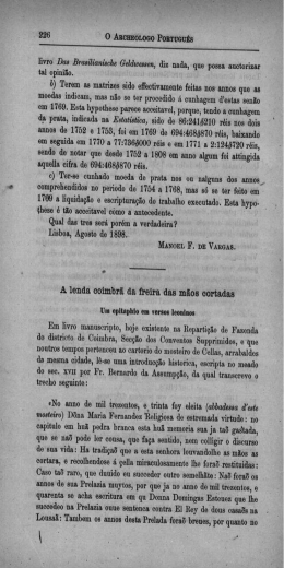 A lenda coimbrã da freira das mãos cortadas