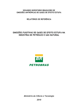 1 Processos Industriais - Minist&eacute;rio da Ci&ecirc;ncia e Tecnologia
