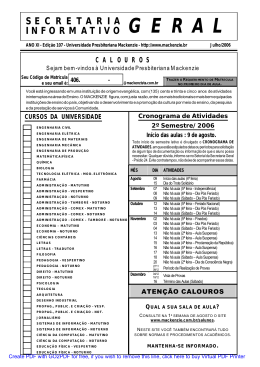 SECRETARIA INFORMATIVO GERAL