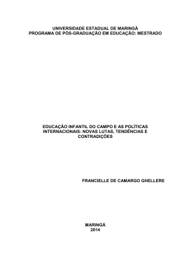 Dissertação - Programa de Pós-Graduação em Educação