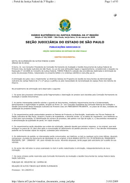 EDITAL n&ordm; 004 - DISPONIBILIZADO EM 31/03/2009