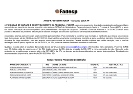 Resultado do Processo de Isen&ccedil;&atilde;o por Hipossufici&ecirc;ncia
