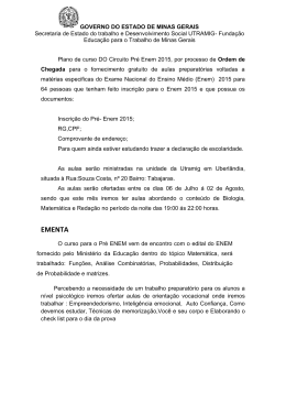 anexo plano de curso do pr&eacute; enem