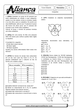 1 Victor Eduardo Matemática www.aliancaprevestibular.com