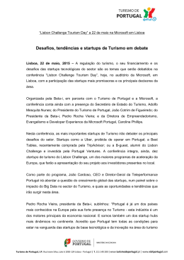 Desafios, tendências e startups de Turismo em debate