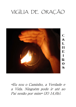 VIG&Iacute;LIA DE ORA&Ccedil;&Atilde;O