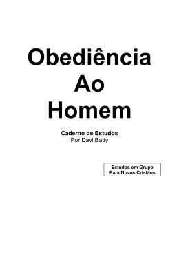 Obediência Ao Homem - iTeenChallenge.org