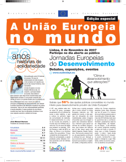 A União Europeia no mundo