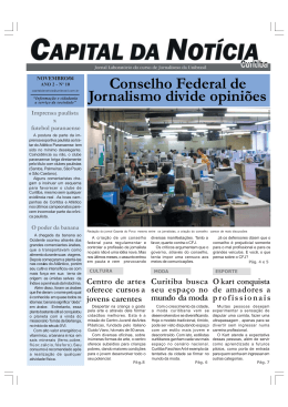 10 - Curso de Jornalismo do UniBrasil