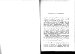 A Comarca e o Júri Soberano