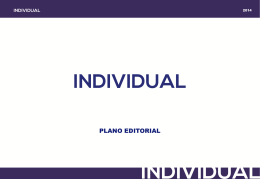 PLANO EDITORIAL