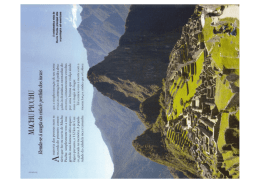 Machu Picchu Data da Publicação