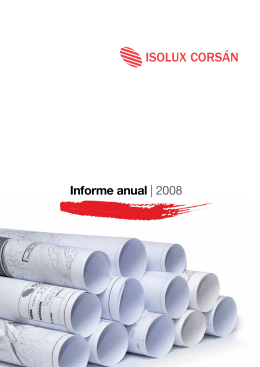 Informe anual | 2008