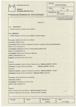 Número Ministério da Saúde 02912013