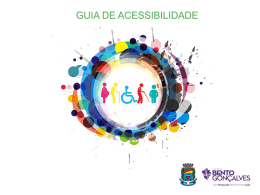 Apresenta&ccedil;&atilde;o do PowerPoint - Munic&iacute;pio de Bento Gon&ccedil;alves