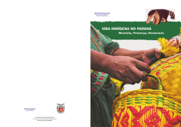 VIDA IND&Iacute;GENA NO PARAN&Aacute;