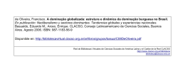 de Oliveira, Francisco. A domina&ccedil;&atilde;o globalizada