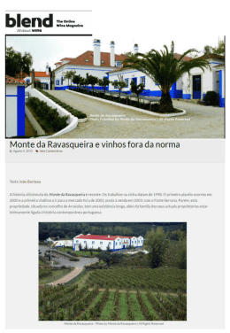 ver mais - Monte da Ravasqueira