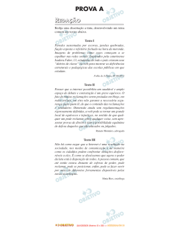 PROVA A - Curso Objetivo