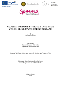 negotiating power through laughter