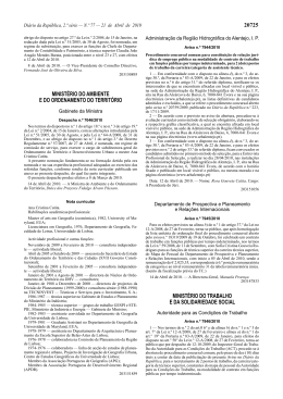 20725 minist&eacute;rio do ambiente e do ordenamento do territ&oacute;rio