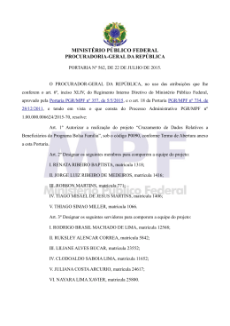 PT_PGR_MPF_2015_562 - Biblioteca Digital do MPF