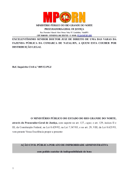 EXCELENT&Iacute;SSIMO SENHOR DOUTOR JUIZ DE DIREITO