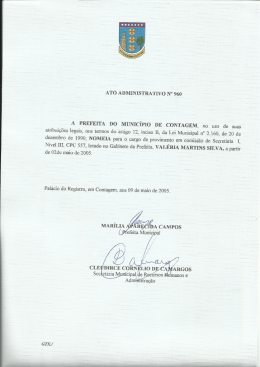 ato 960 de 09/05/2005 nomeia valeria martins silva