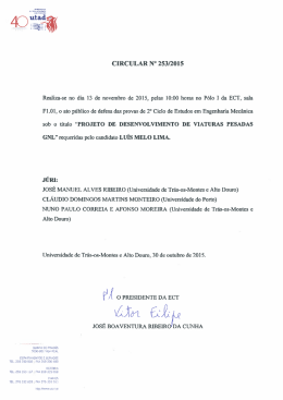 CIRCULAR 2015-253 - Defesa de provas do 2º Ciclo de Luis Melo