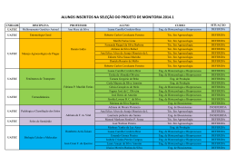 Homologa&ccedil;&atilde;o de Monitoria 2014.1 - CDSA-UFCG