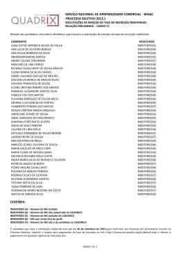 26.09.13-Resultado Preliminar Decreto n&ordm; 6.135
