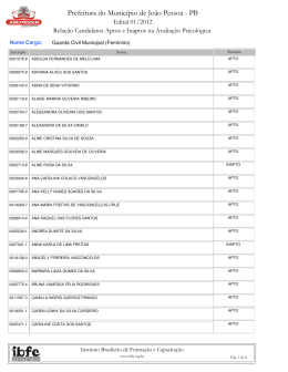 Resultado Avalia&ccedil;&atilde;o Psicol&oacute;gica
