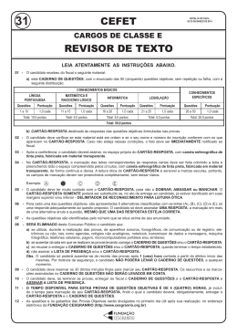 PROVA 31 - REVISOR DE TEXTO.indd