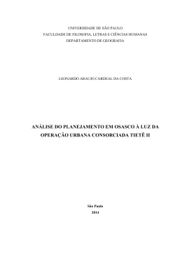 an&aacute;lise do planejamento em osasco &agrave; luz da opera&ccedil;&atilde;o urbana
